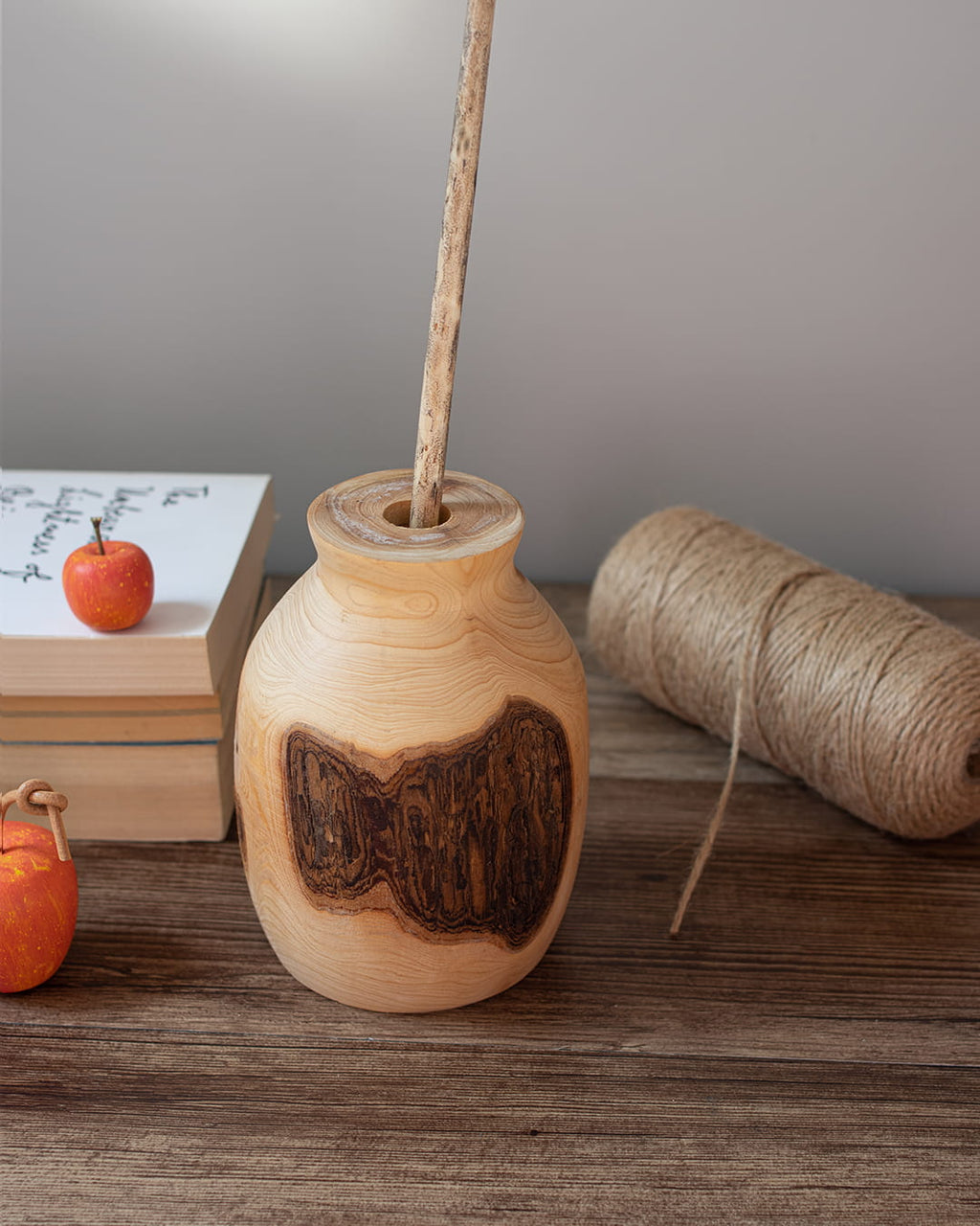 Cypress Wood Bud Vase