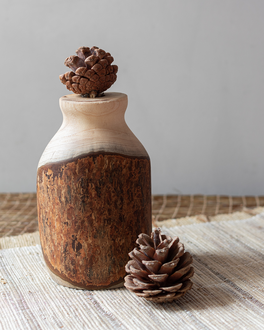 Camphor Wood Bud Vase